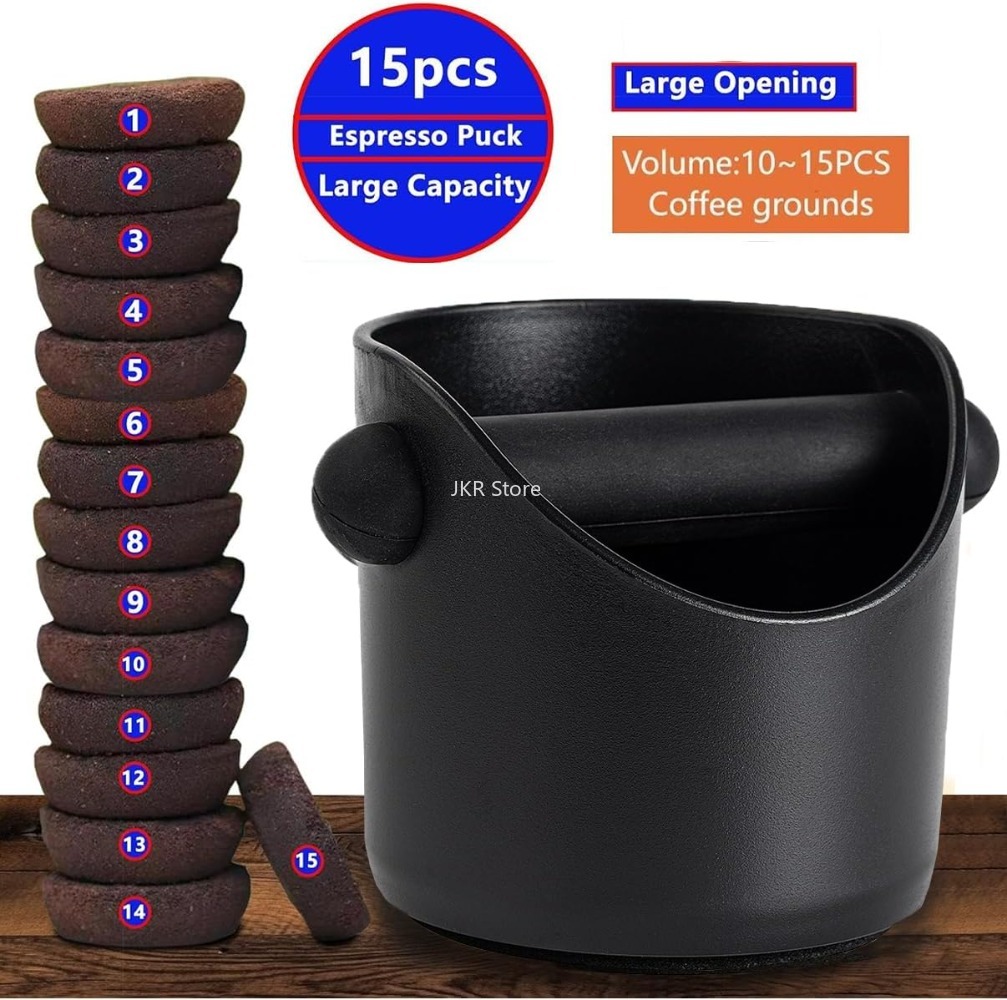 Coffee Knock Box - Contenitore Antiscivolo per Fondi di Caffè