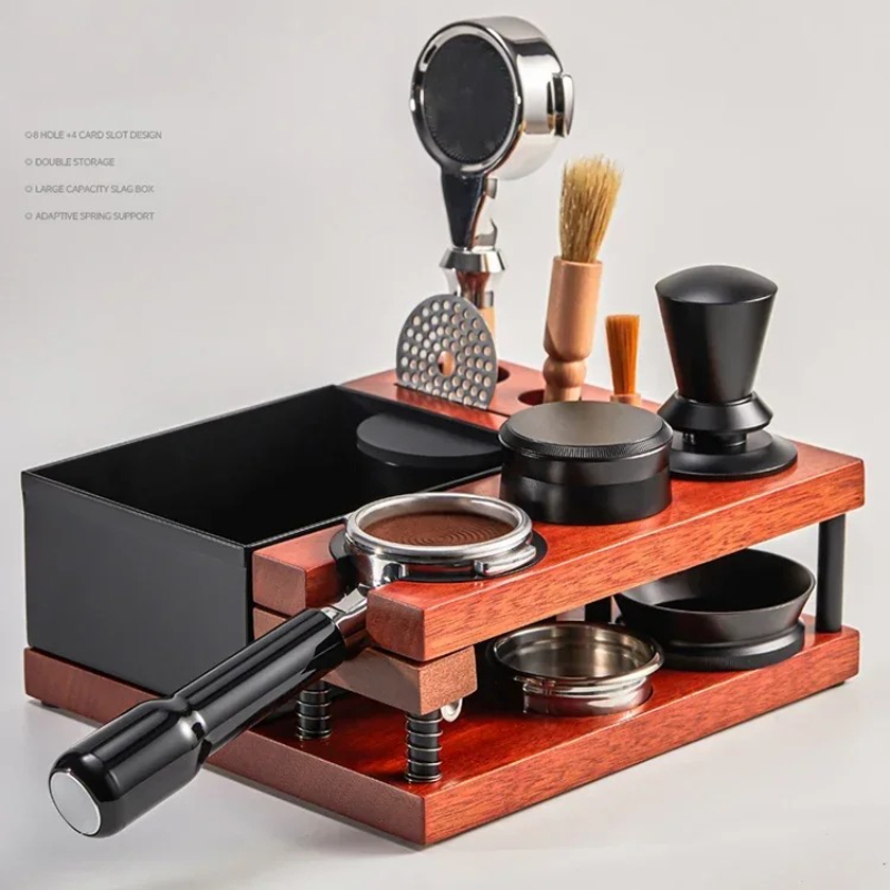 Coffee Knock Box - Supporto antimanomissione per caffè a molla
