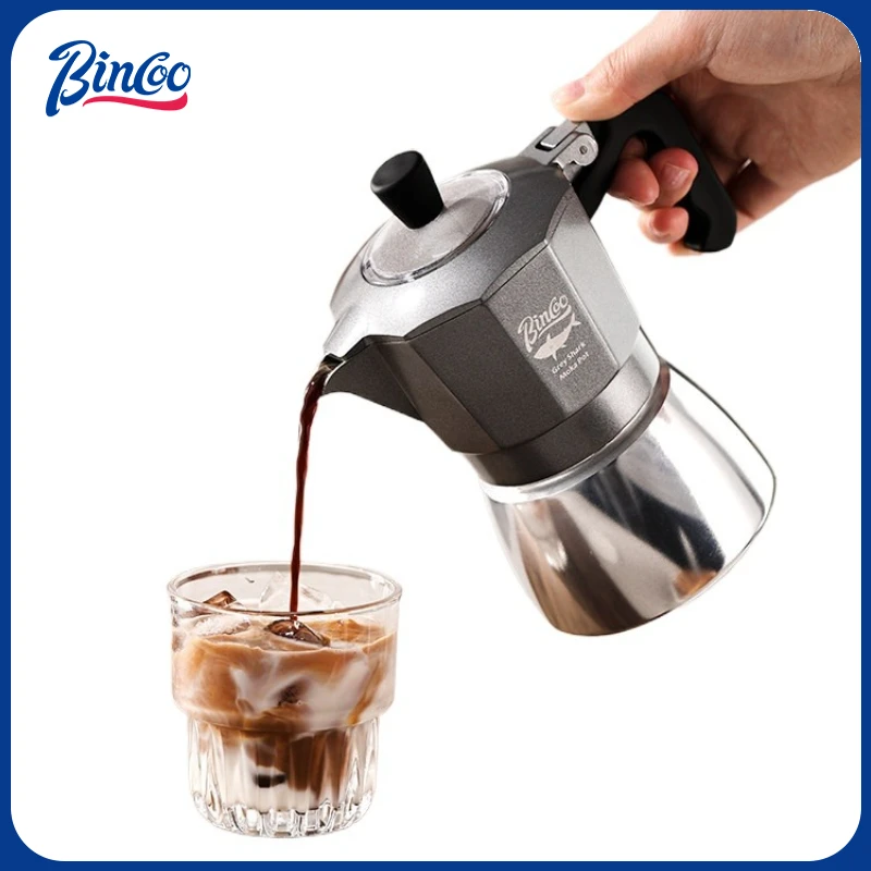 Coffee Equipment Wholesale - Bincoo Caffettiera Moka a Doppia Valvola
