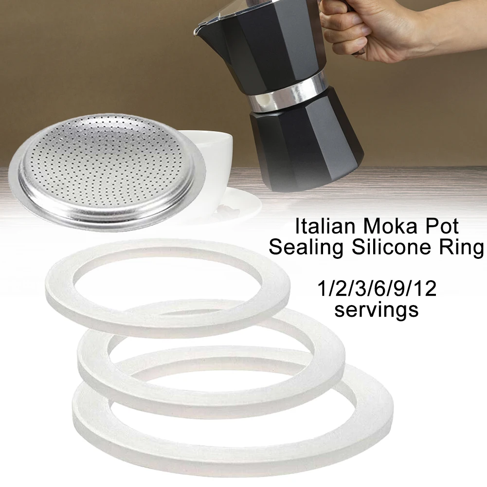 Coffee Equipment Wholesale - 1 set guarnizione in gomma siliconica