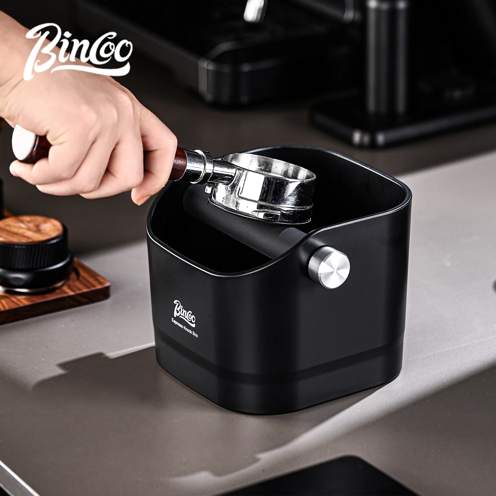 Coffee Knock Box - Contenitore per Fondi di Caffè Bincoo