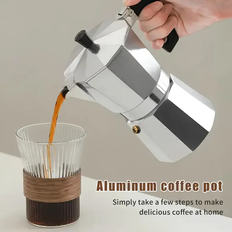 Coffee Equipment Wholesale - Caffettiera Moka Classica in Alluminio 50-300ML