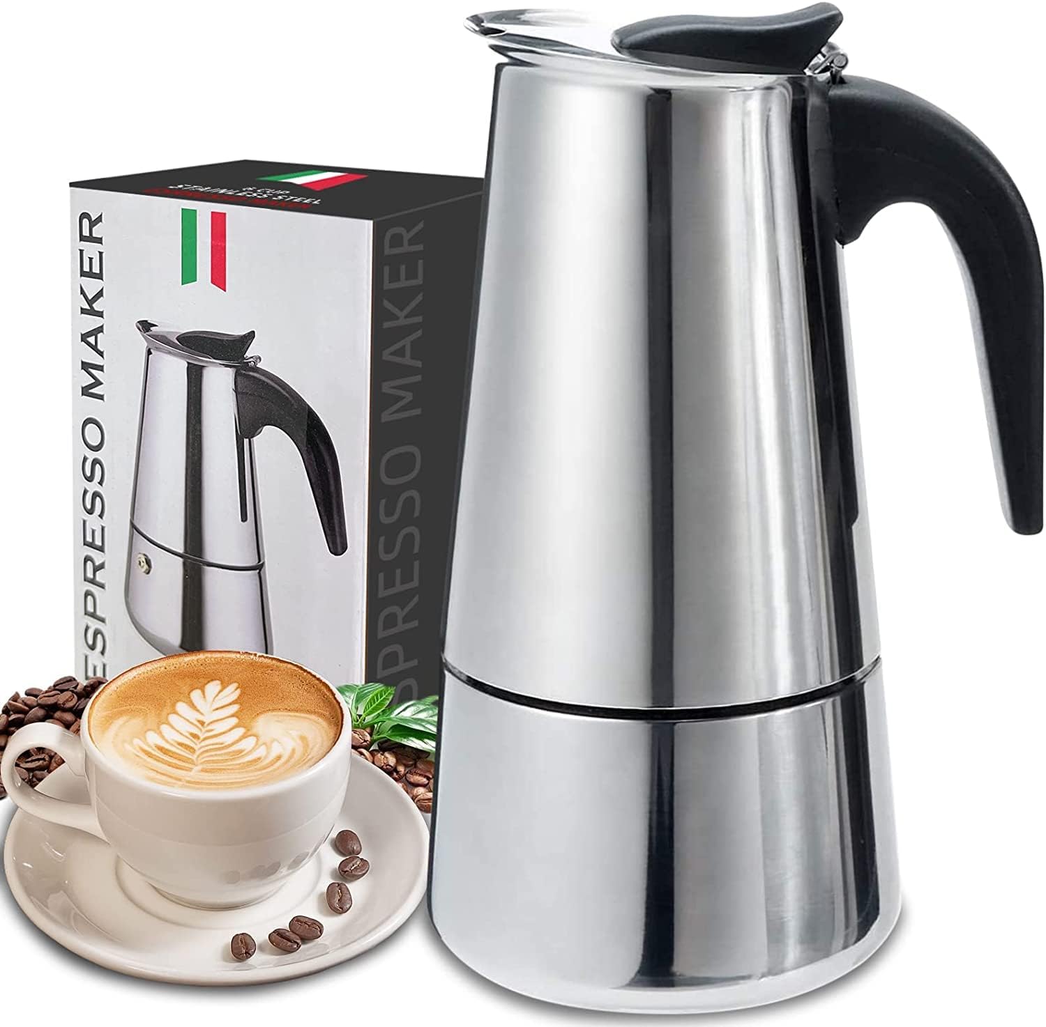 Coffee Equipment Wholesale - 4/6/9 tazze Moka Pot Caffe Machine
