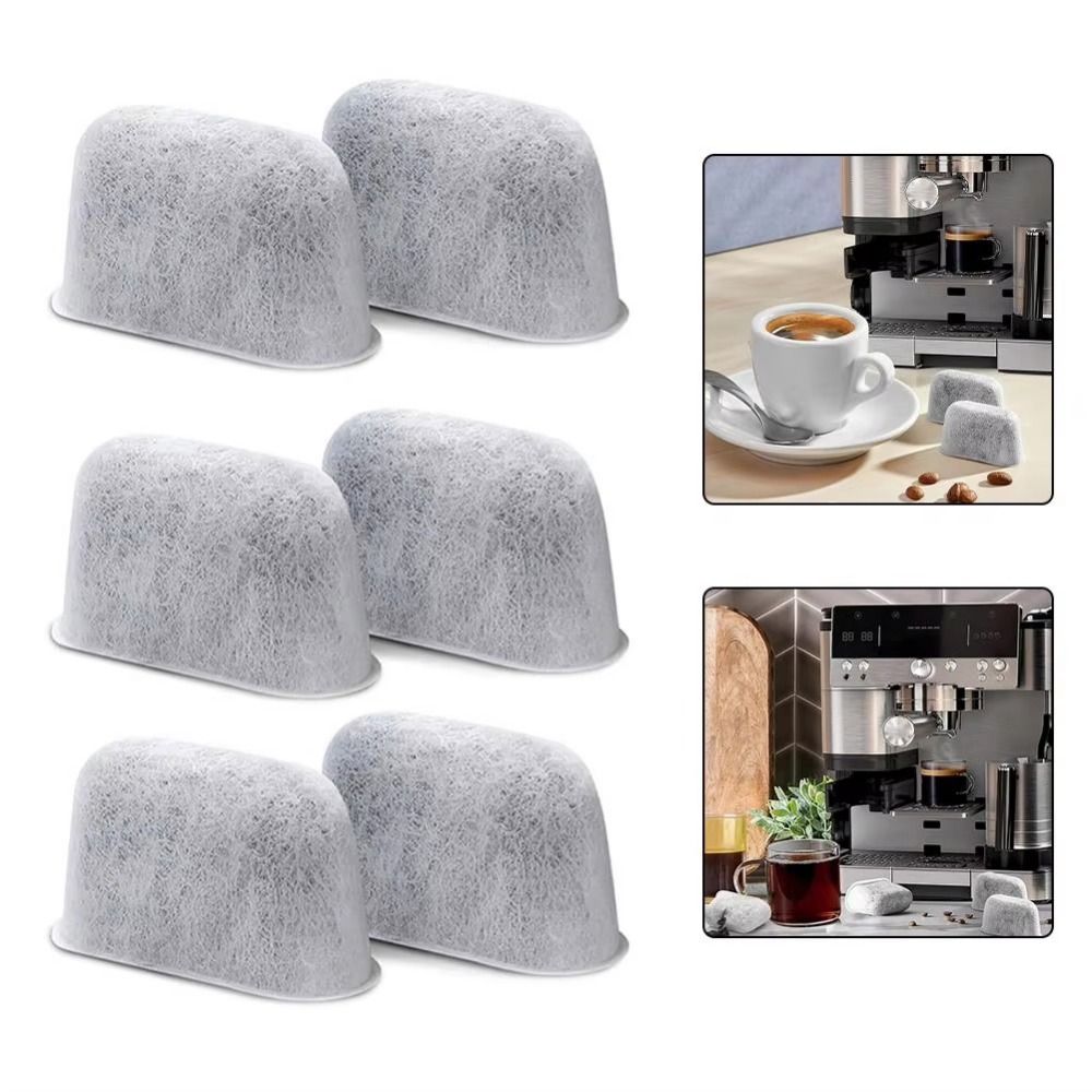 Quality Coffee Equipment - 6 pezzi filtri acqua carbone di