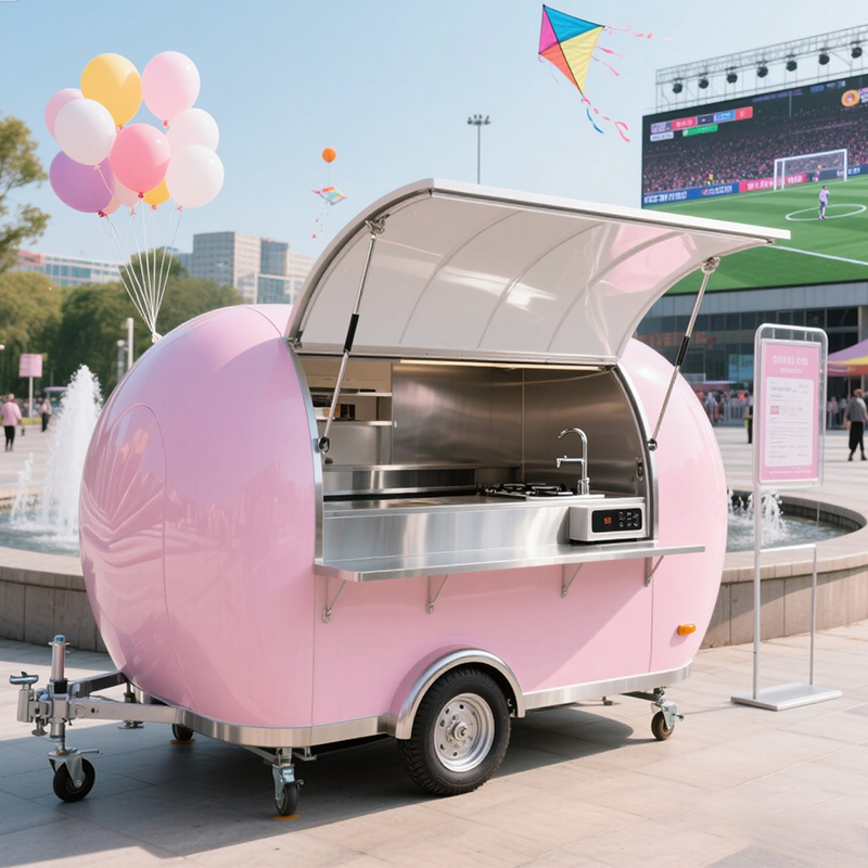Grande Food Truck Rosa Complet - Coffee Equipment recensione e prezzo