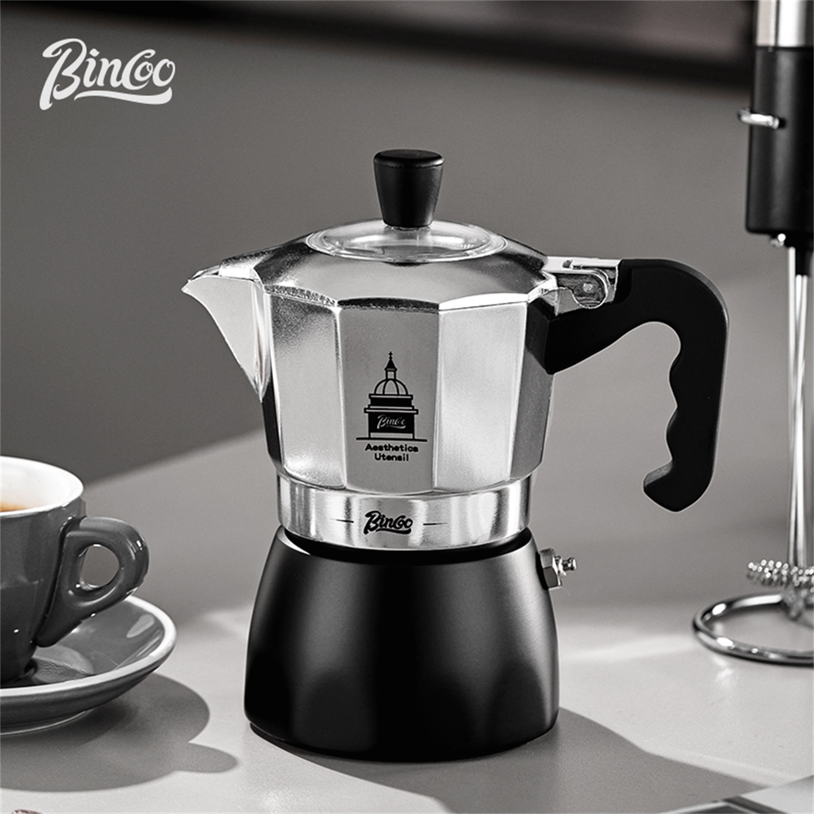 BINCOO Pentola Moka a Doppia V - Coffee Equipment Wholesale recensione e prezzo