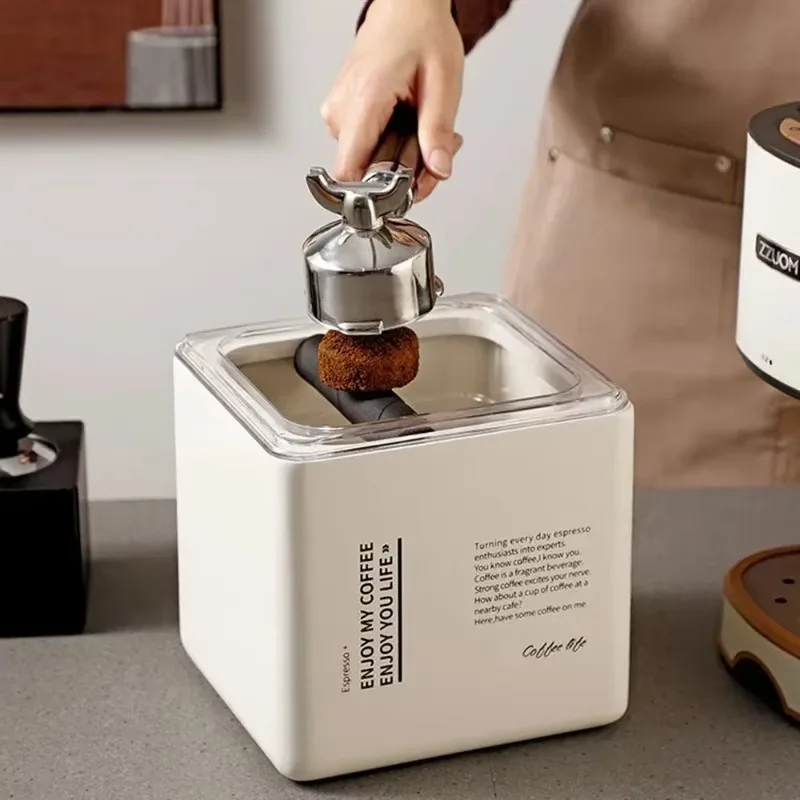 Mini scatola per fondi di caff - Coffee Knock Box recensione e prezzo