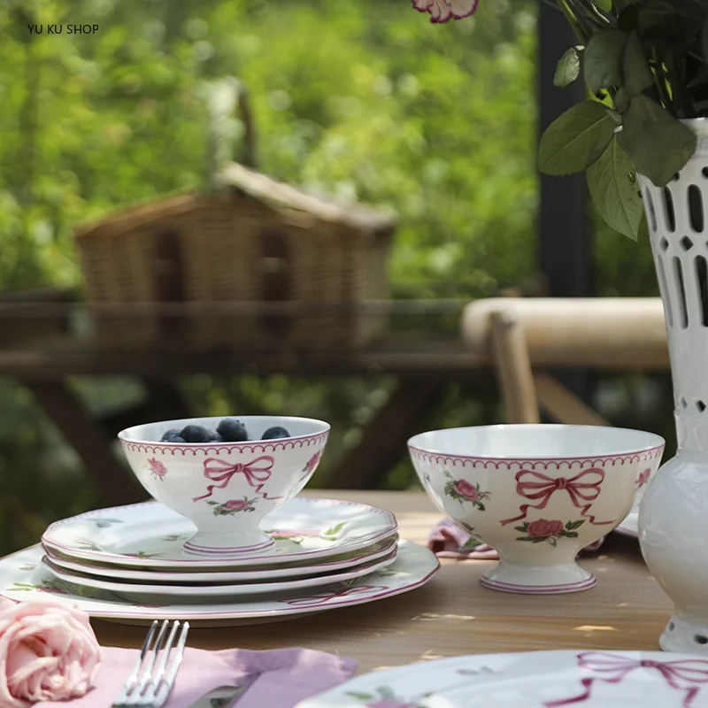 Posate rosa francese Bone Chin - Coffee Equipment Set recensione e prezzo