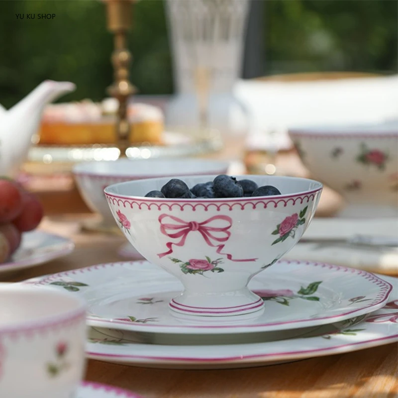 Posate rosa francese Bone Chin - Coffee Equipment Set recensione e prezzo