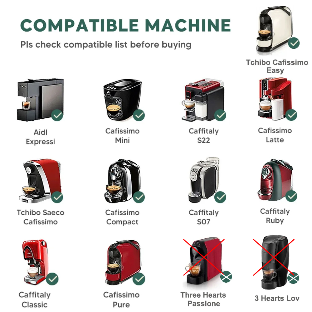 Per 3 Cuori Tchibo Cafissimo K - Coffee Equipment Wholesale recensione e prezzo